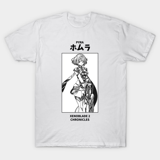 Pyra Xenoblade Chronicles 2 T-Shirt by KMSbyZet